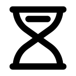 Hourglass Start SVG Icon